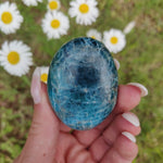 Blue Apatite Palm Stone (#4) - Simply Affinity