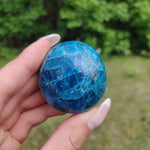 Blue Apatite Palm Stone (#6) - Simply Affinity