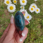 Blue Apatite Palm Stone (#7) - Simply Affinity