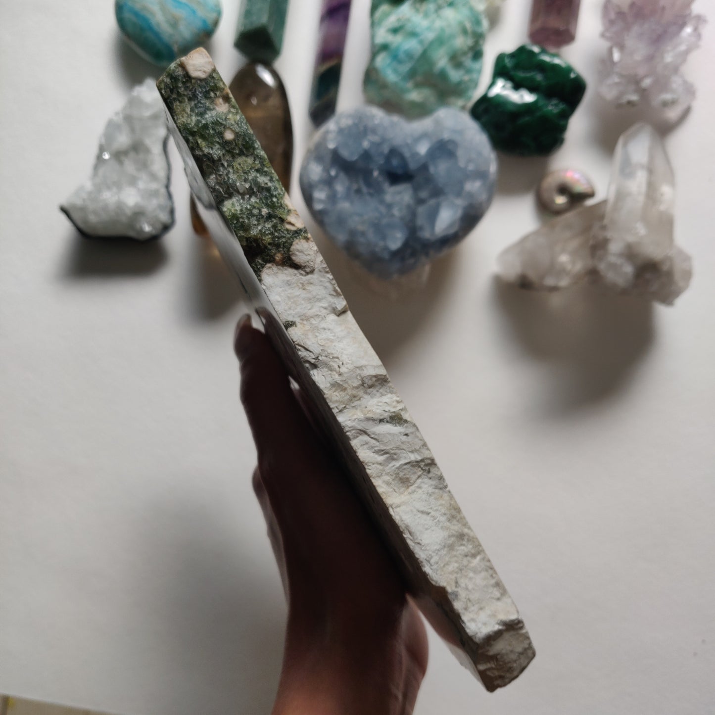 Large Ocean Jasper Druzy Slab (#A6)