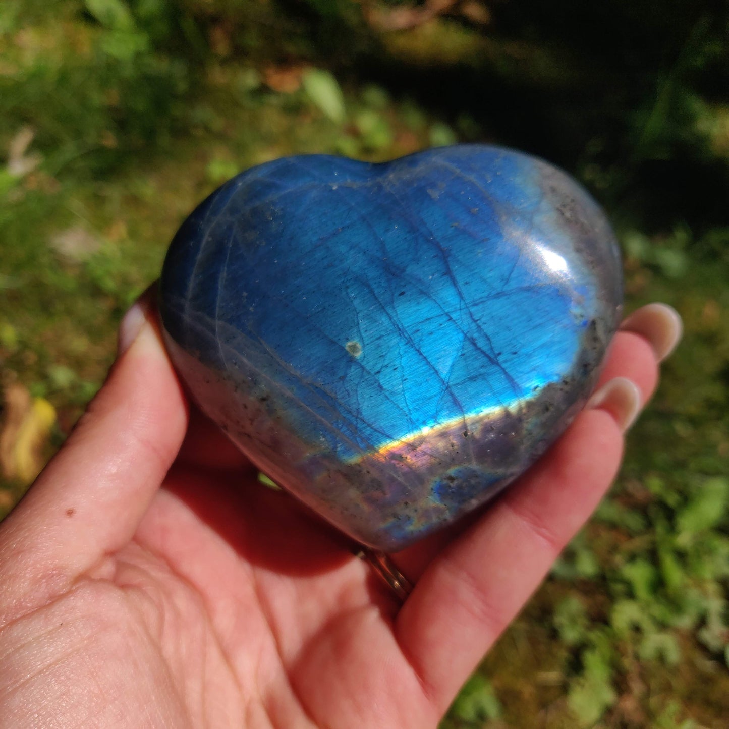 Labradorite Heart (#1M) - Simply Affinity