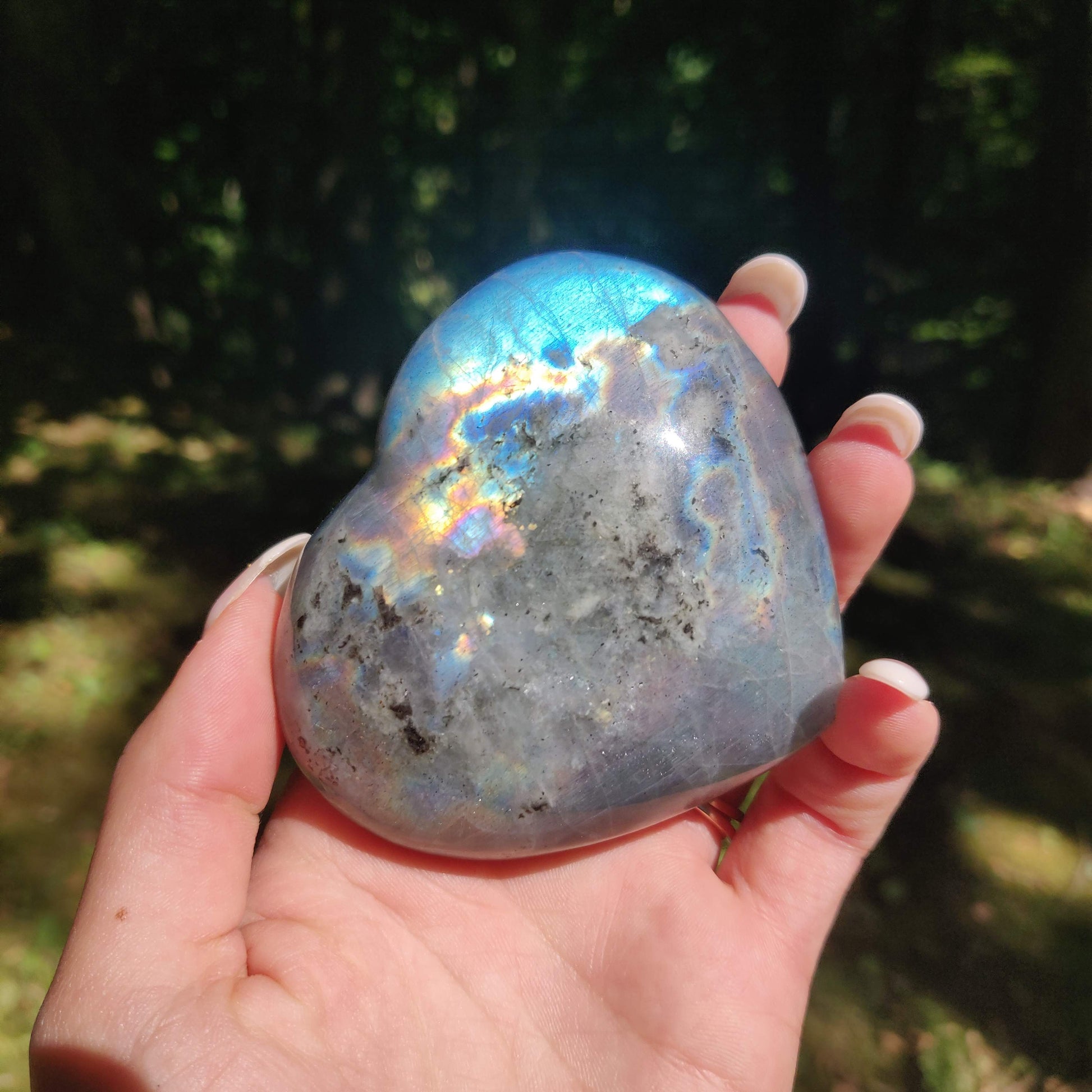 Labradorite Heart (#1M) - Simply Affinity