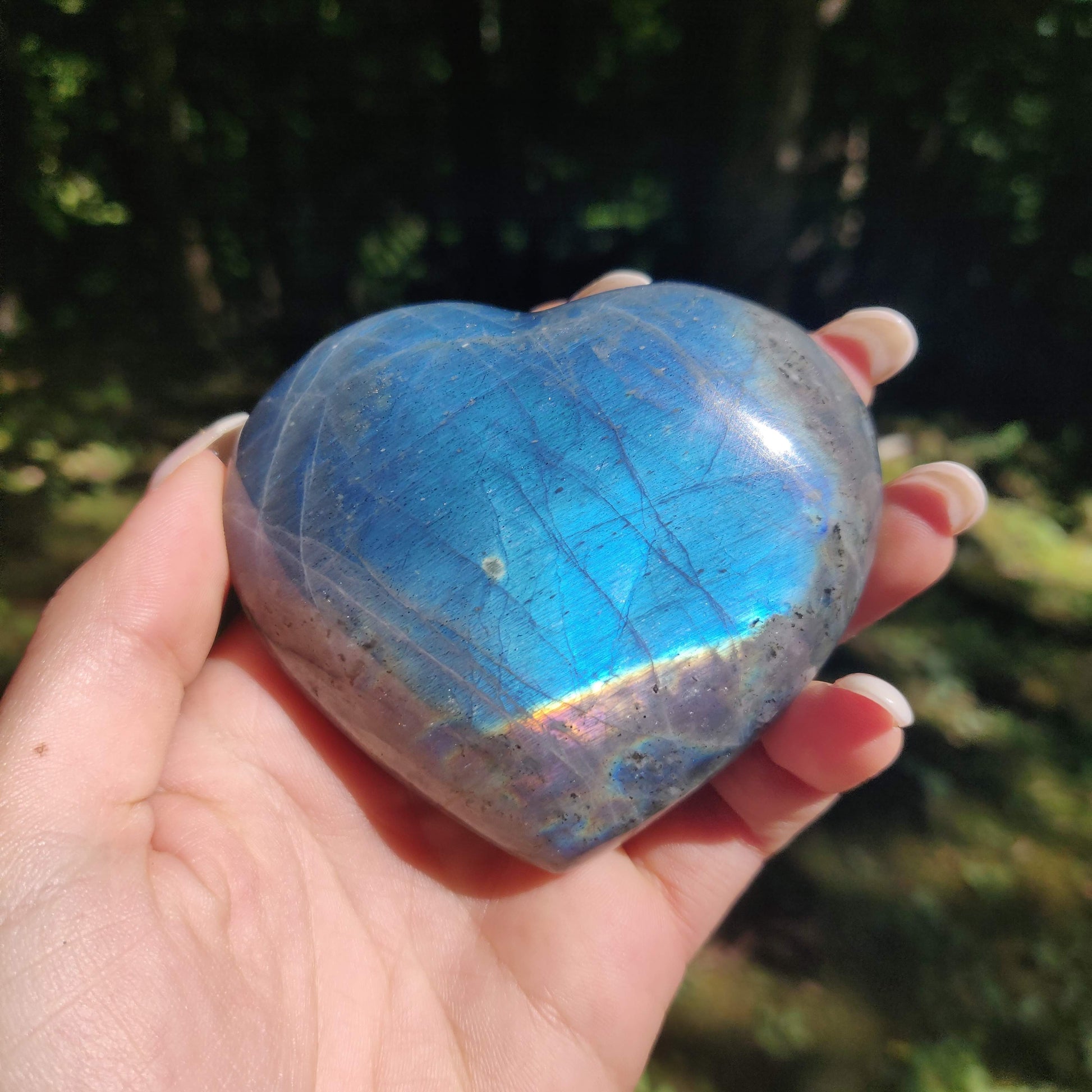 Labradorite Heart (#1M) - Simply Affinity