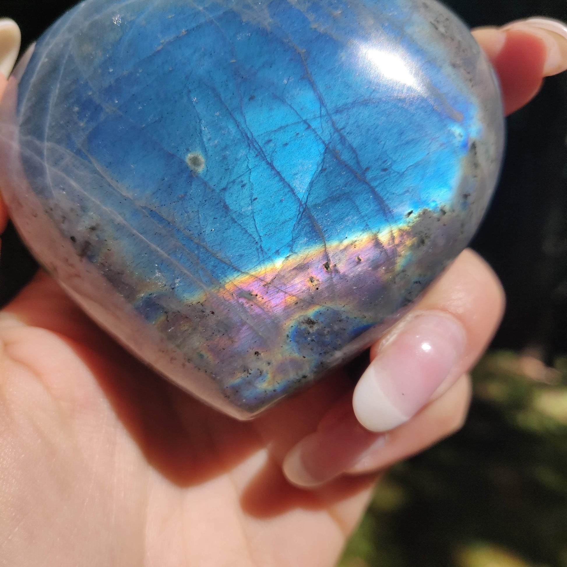 Labradorite Heart (#1M) - Simply Affinity
