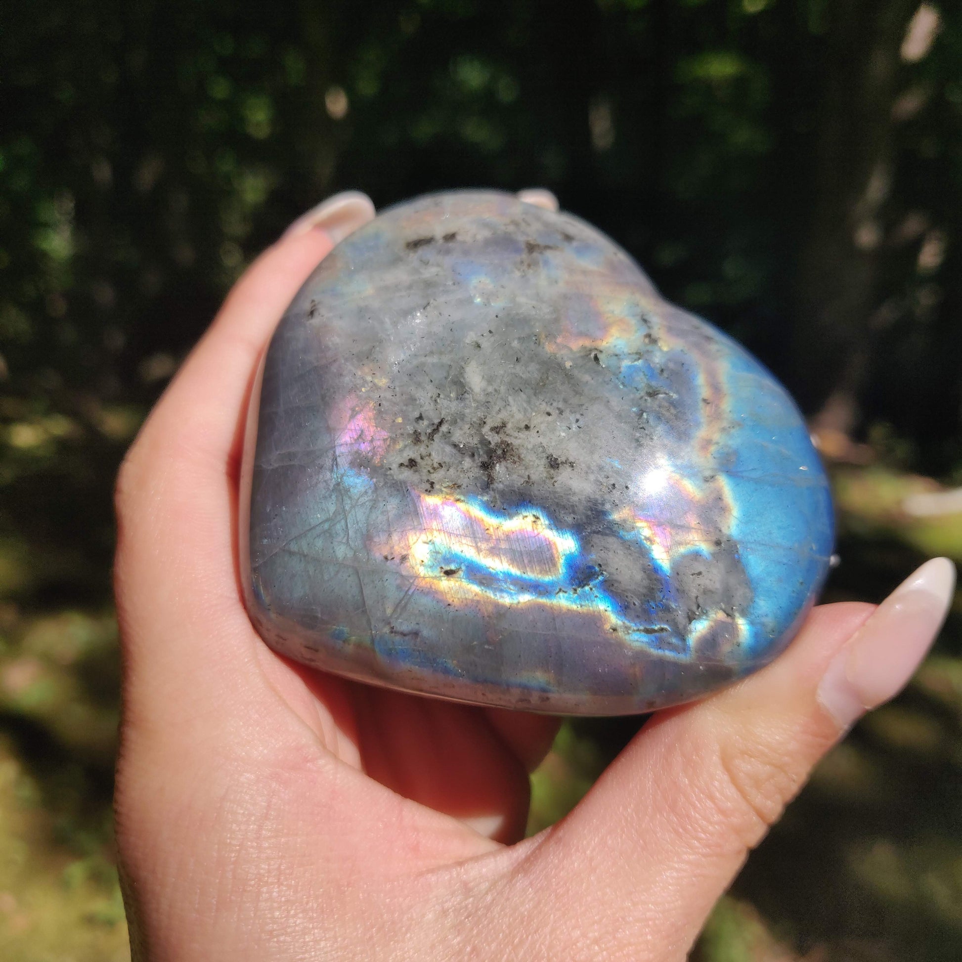 Labradorite Heart (#1M) - Simply Affinity