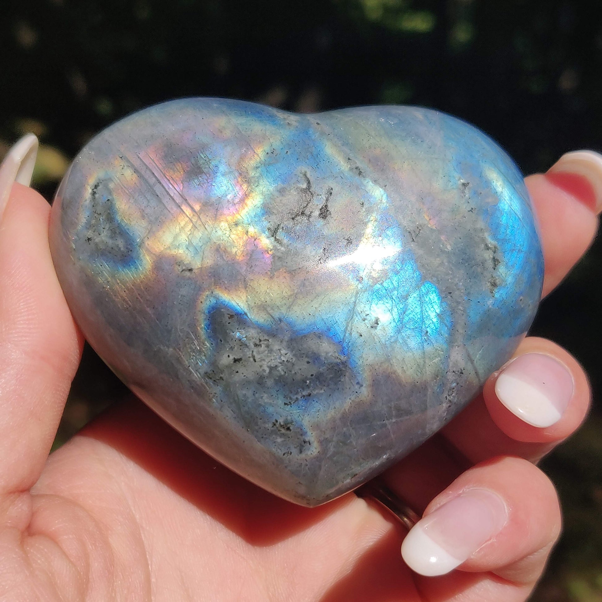 Labradorite Heart (#2M) - Simply Affinity