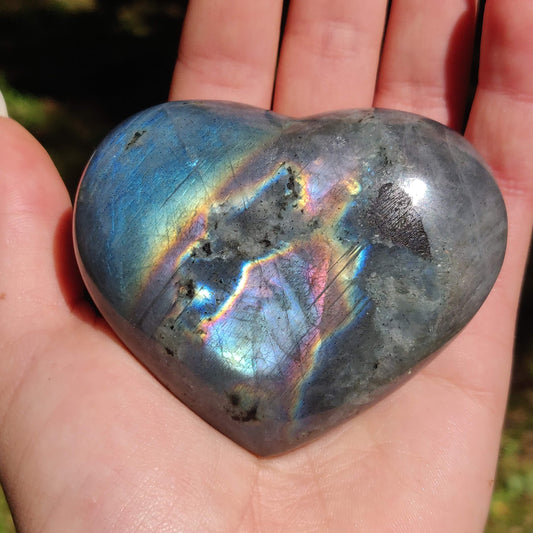 Labradorite Heart (#2M) - Simply Affinity