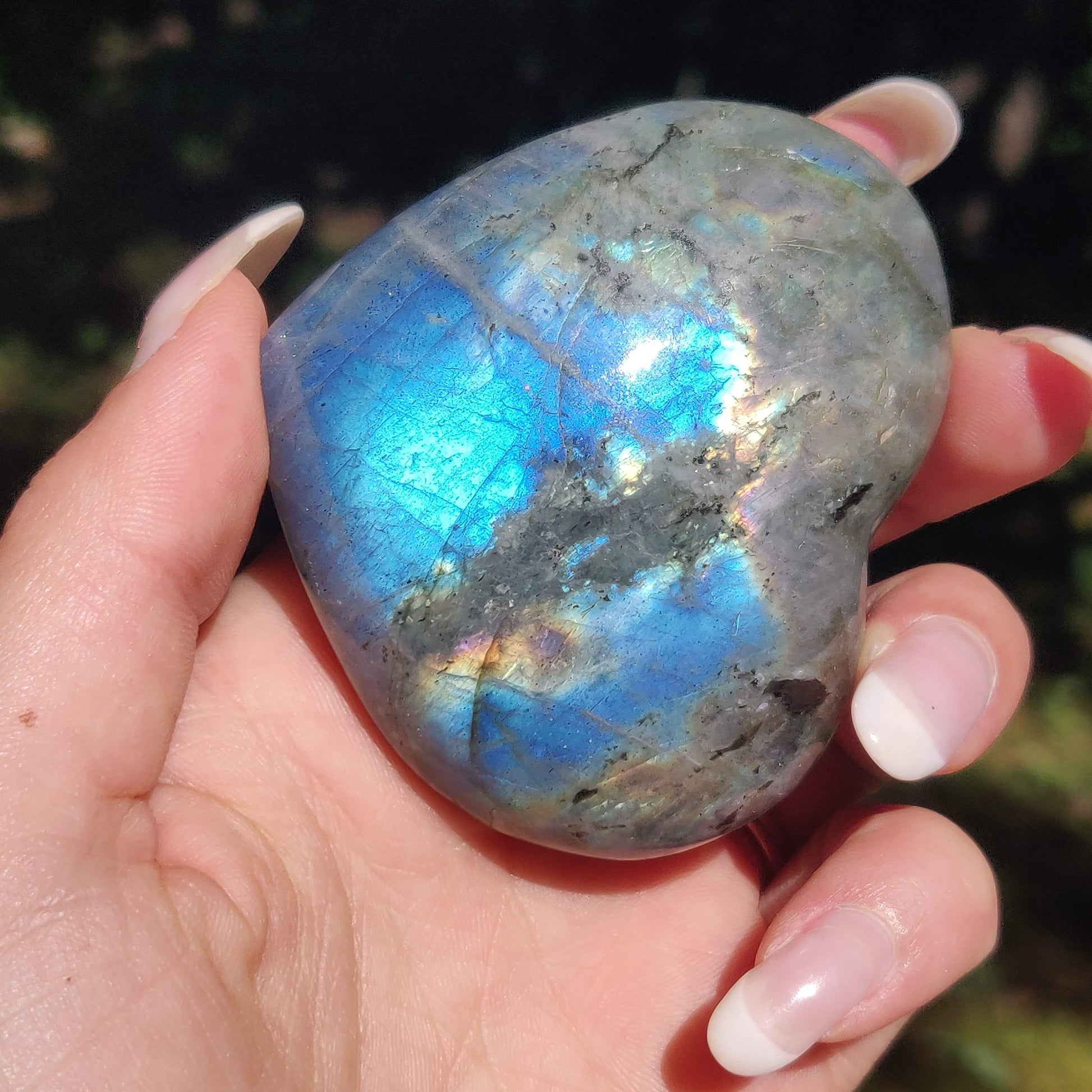 Labradorite Heart (#3M) - Simply Affinity