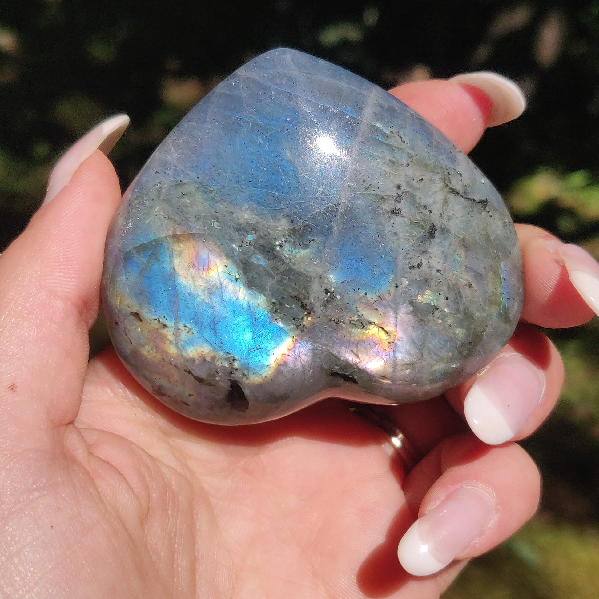 Labradorite Heart (#3M) - Simply Affinity