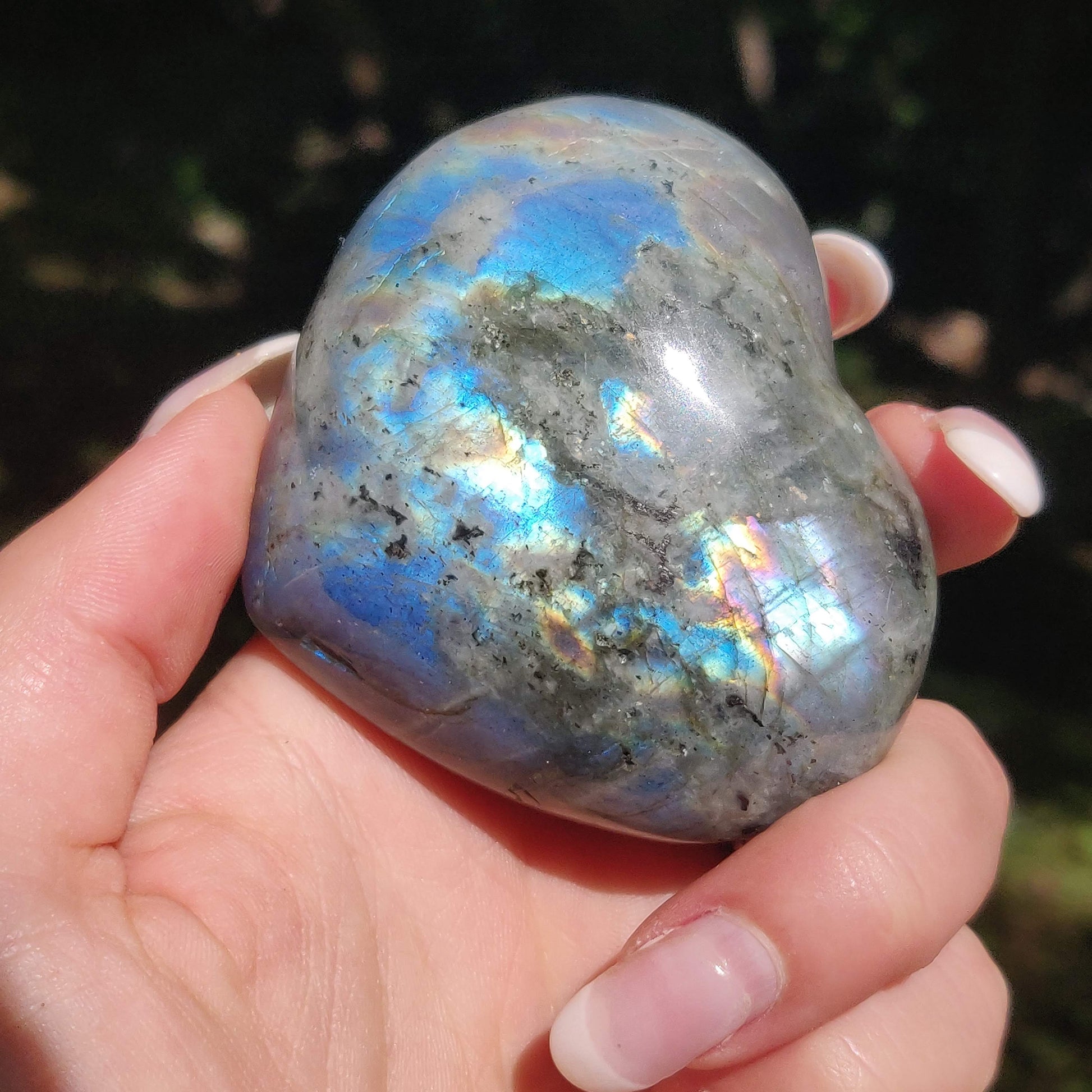 Labradorite Heart (#3M) - Simply Affinity