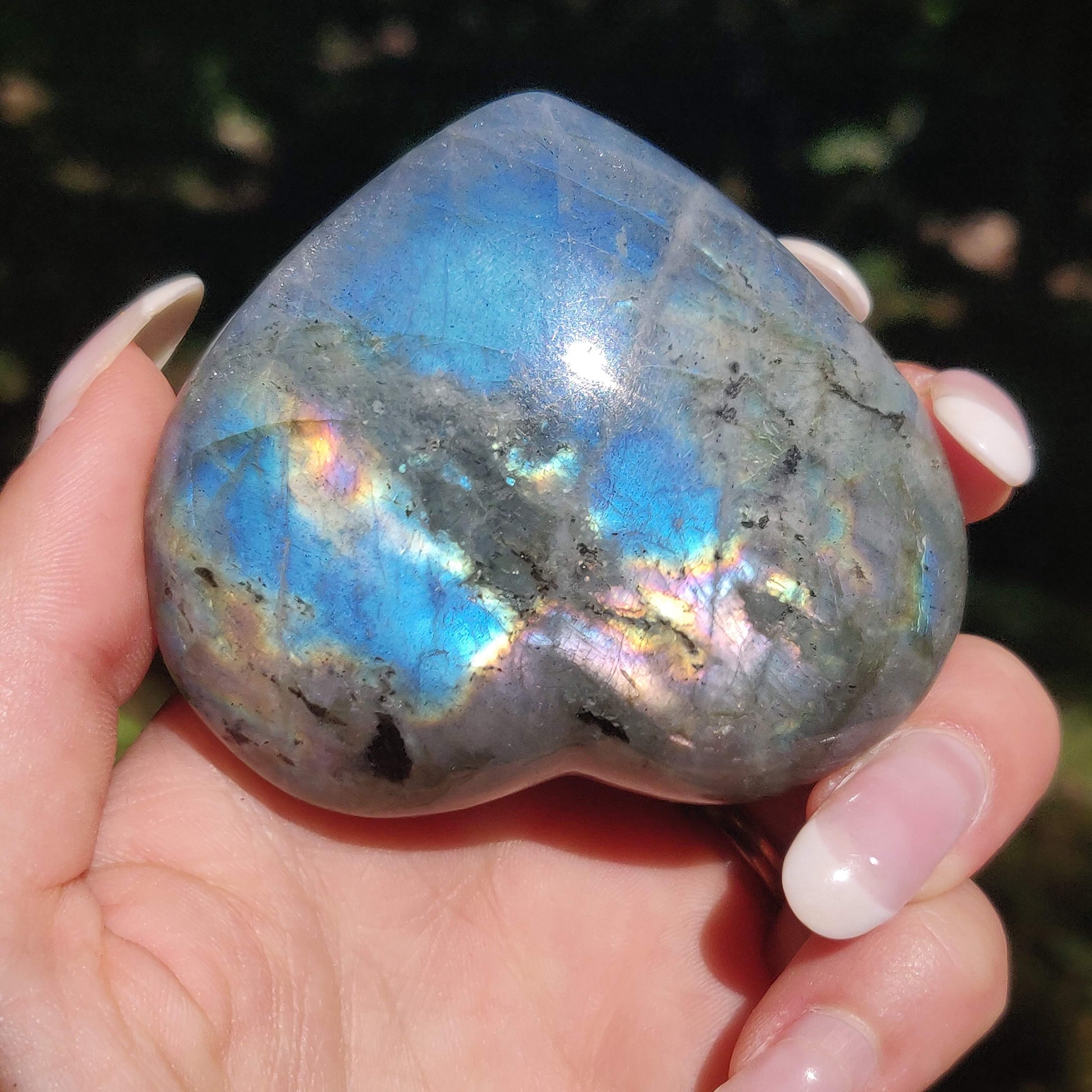 Labradorite Heart (#3M) - Simply Affinity