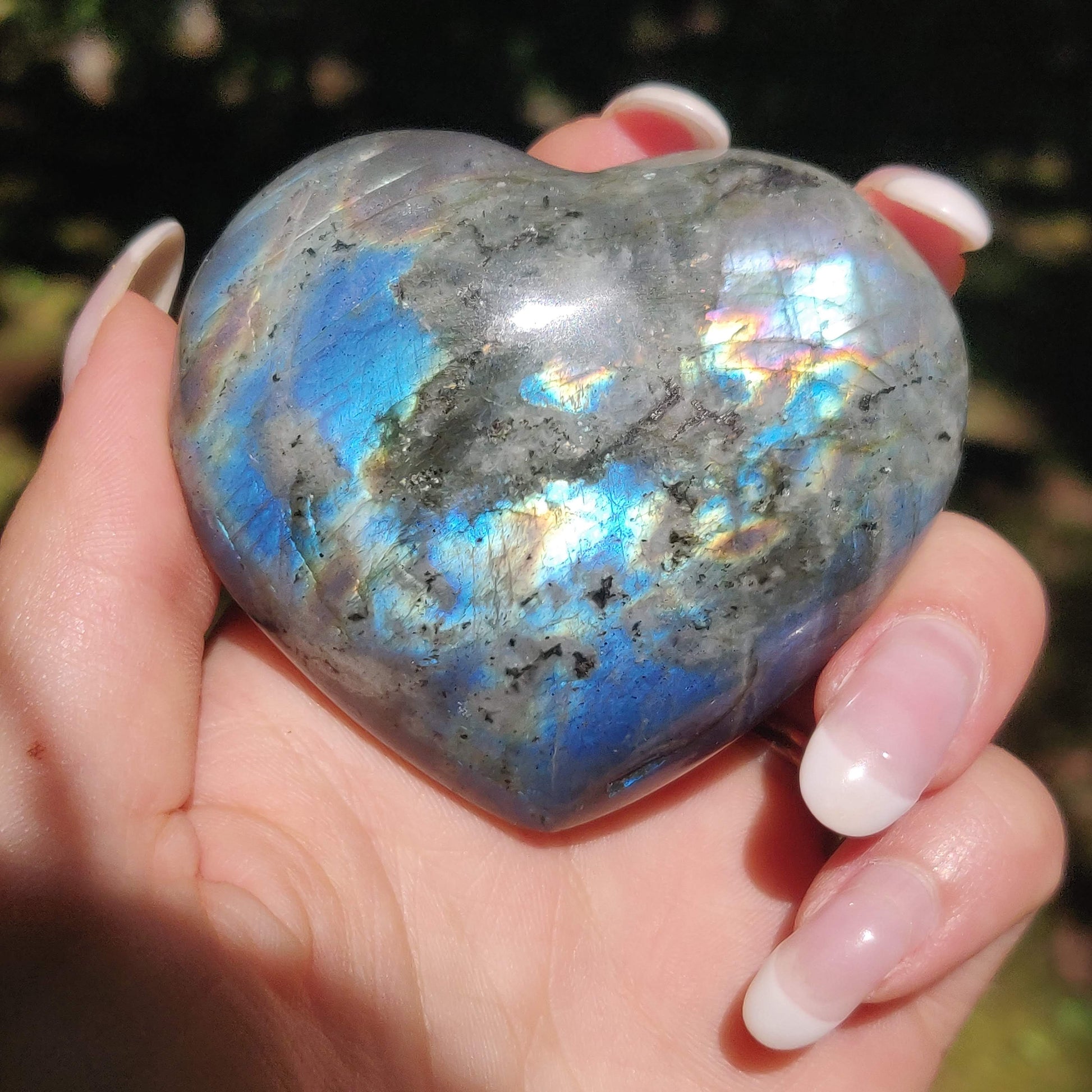 Labradorite Heart (#3M) - Simply Affinity