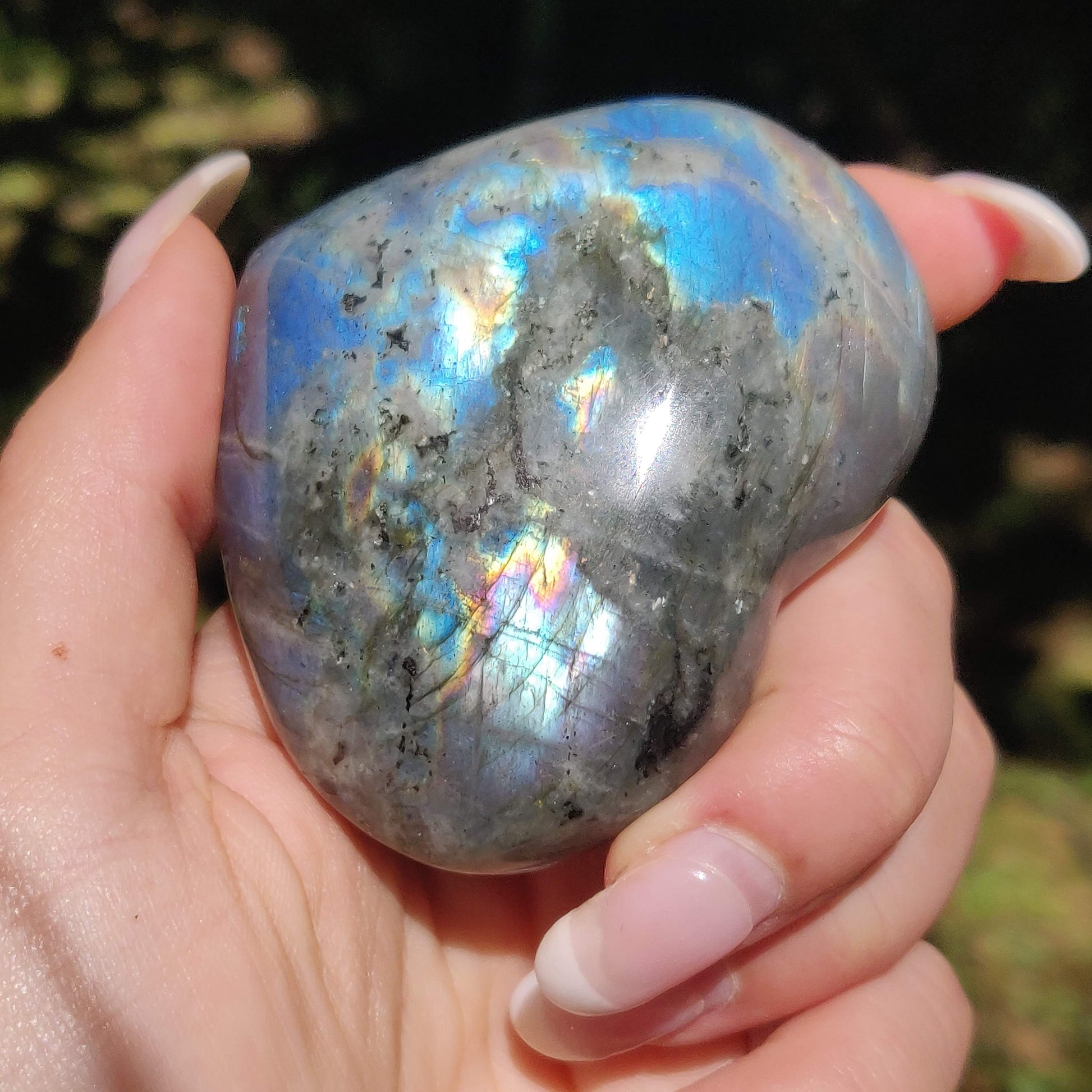 Labradorite Heart (#3M) - Simply Affinity
