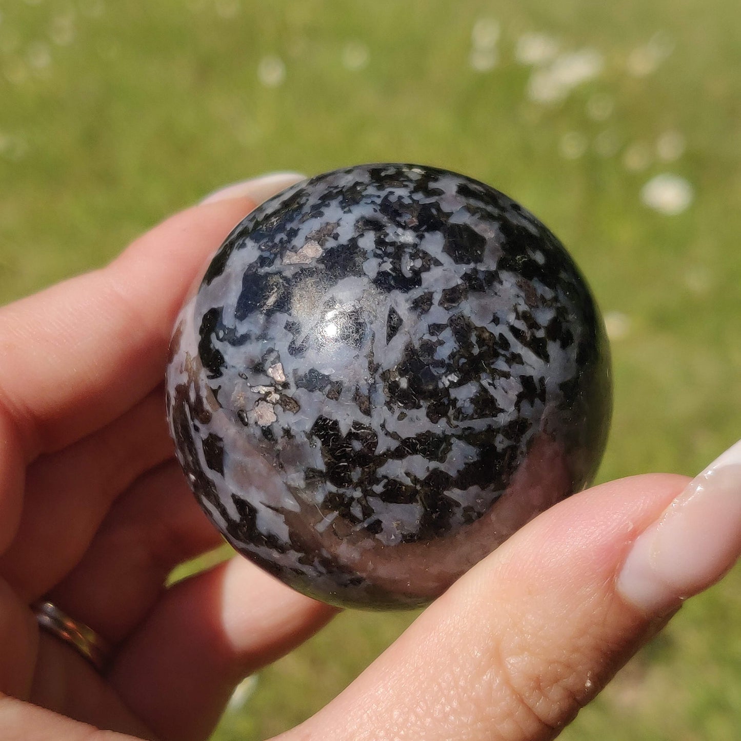 Mystic Merlinite Sphere with Flash (#2) - Simply Affinity