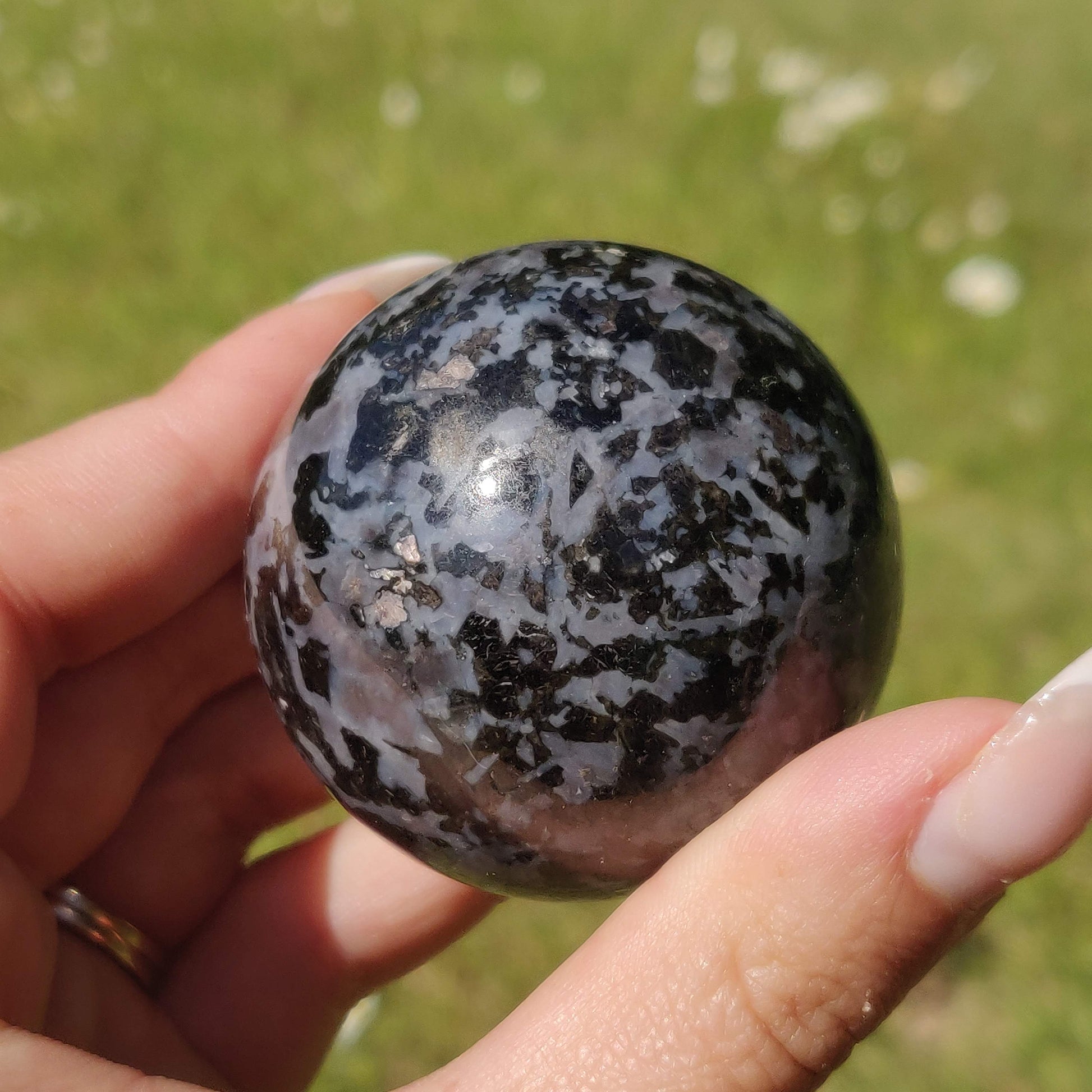 Mystic Merlinite Sphere with Flash (#2) - Simply Affinity