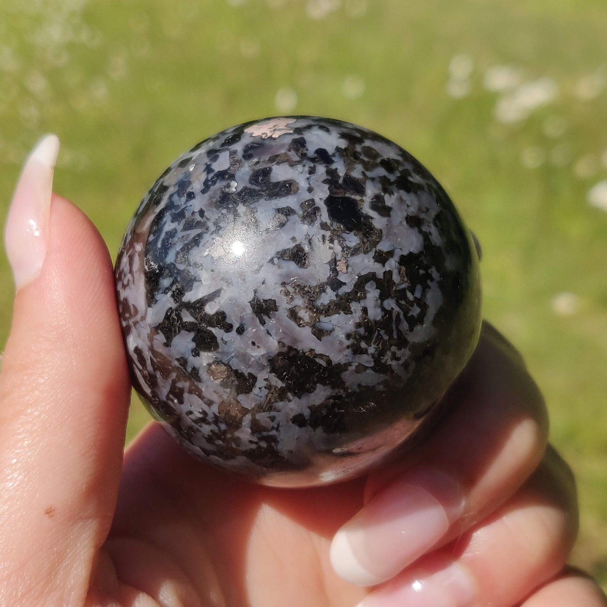 Mystic Merlinite Sphere with Flash (#2) - Simply Affinity
