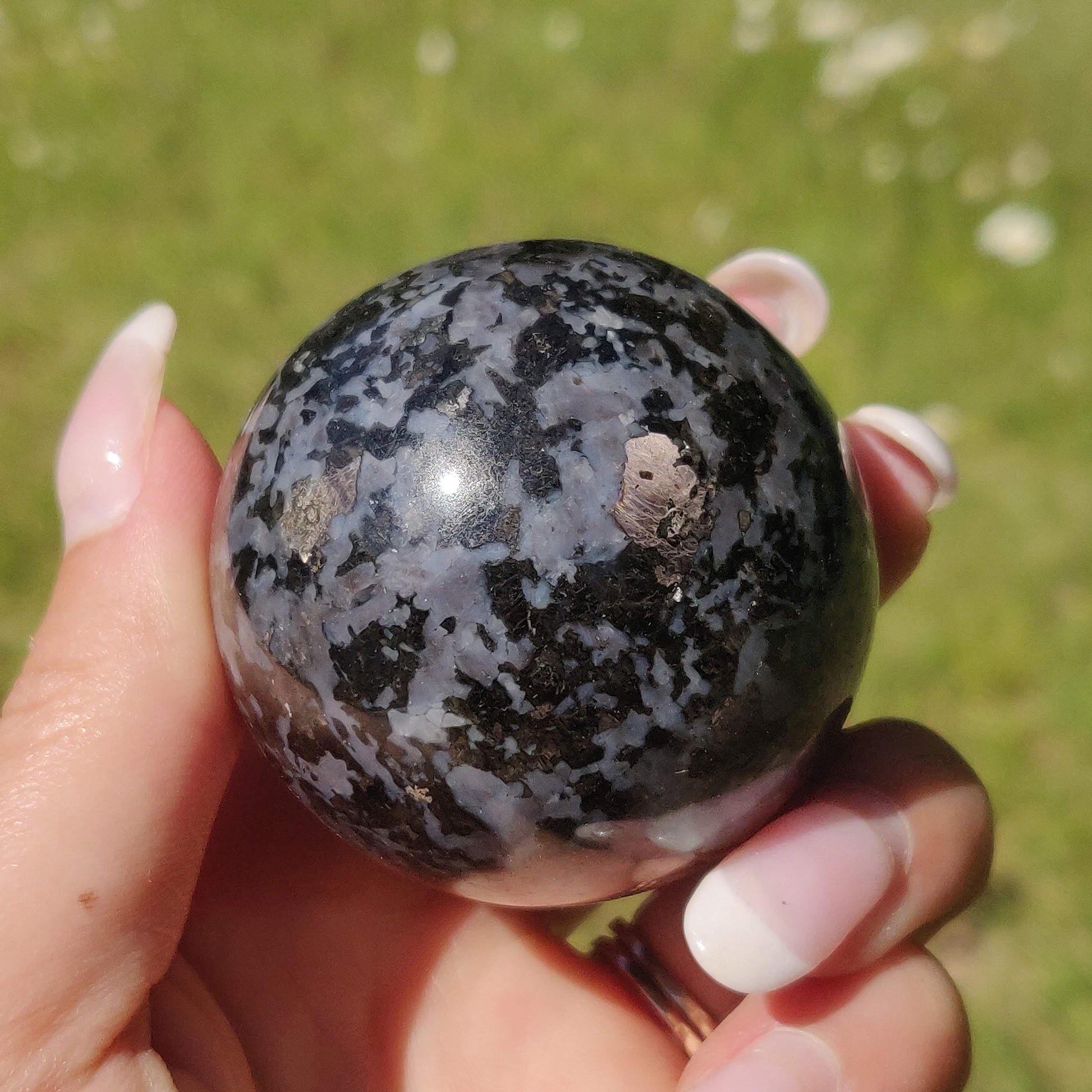 Mystic Merlinite Sphere with Flash (#2) - Simply Affinity