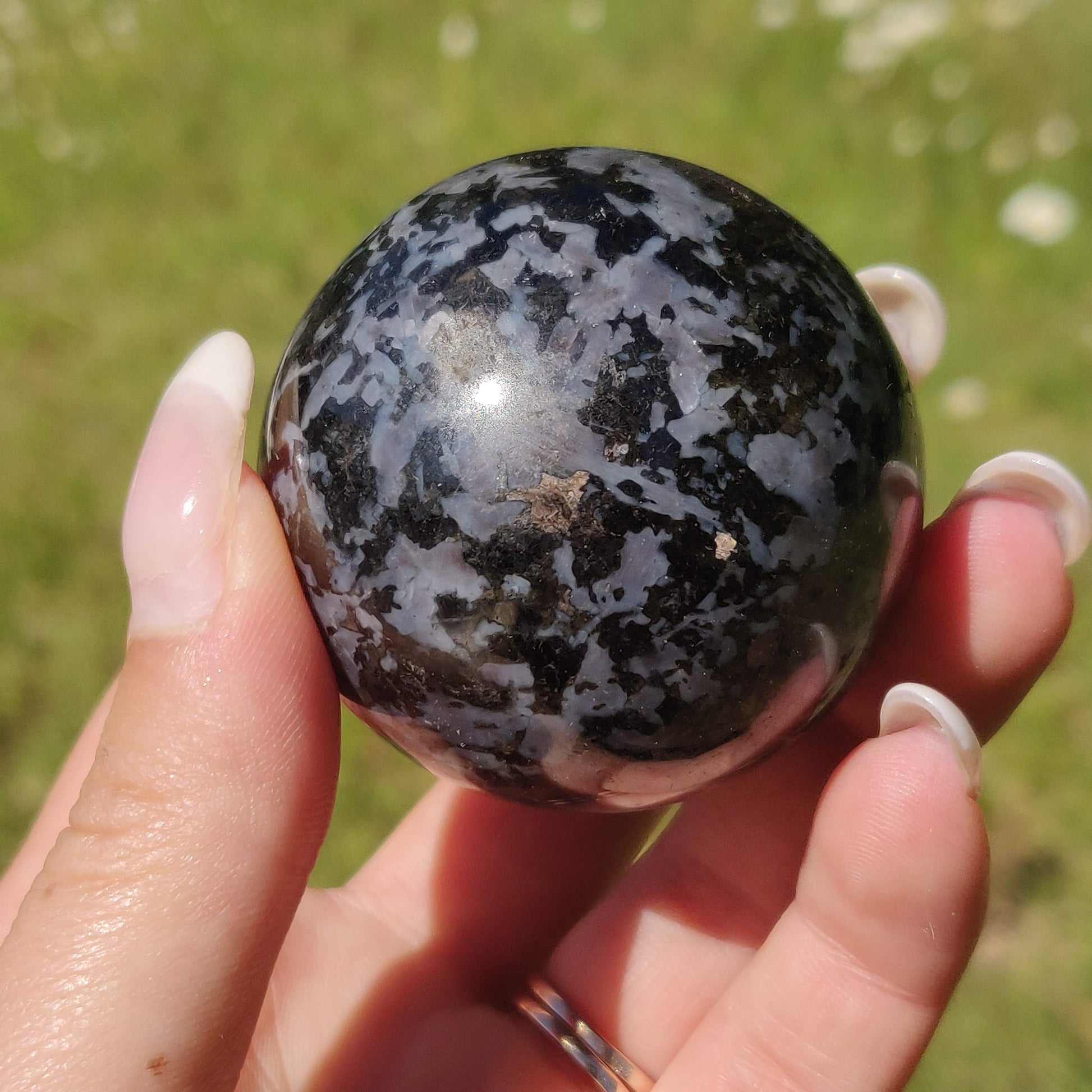Mystic Merlinite Sphere with Flash (#2) - Simply Affinity