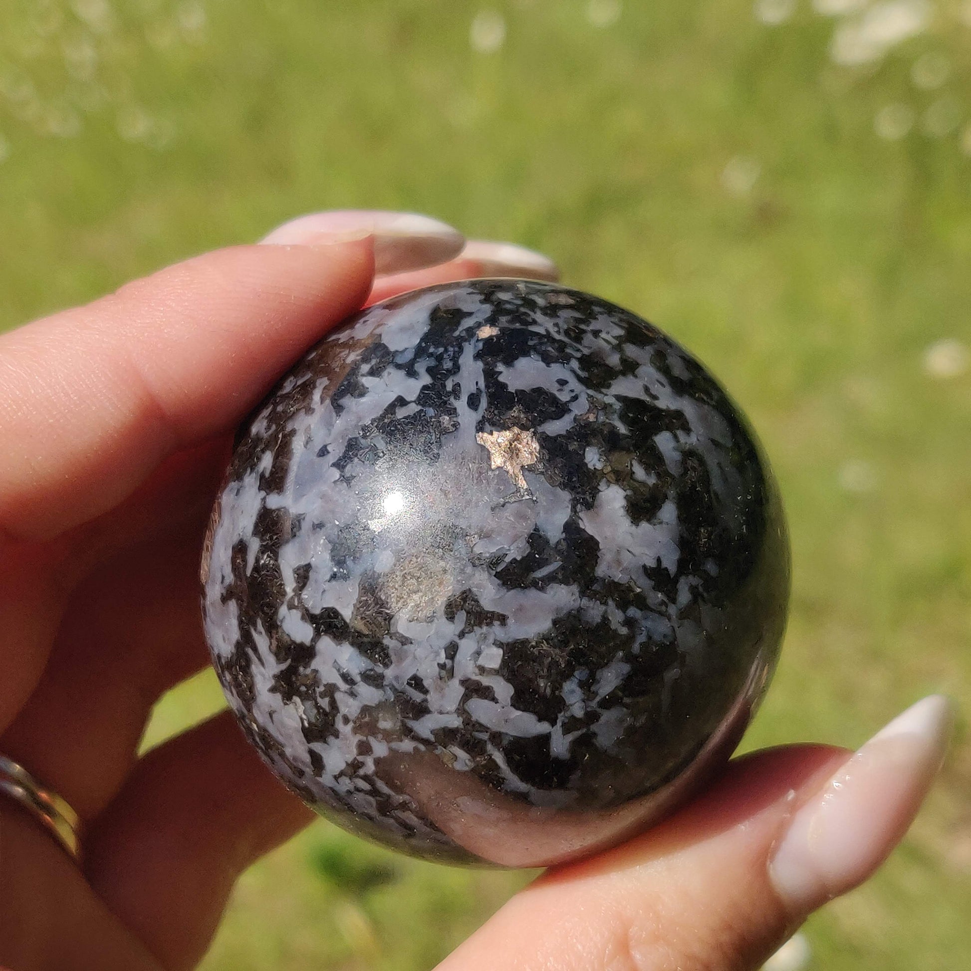 Mystic Merlinite Sphere with Flash (#2) - Simply Affinity