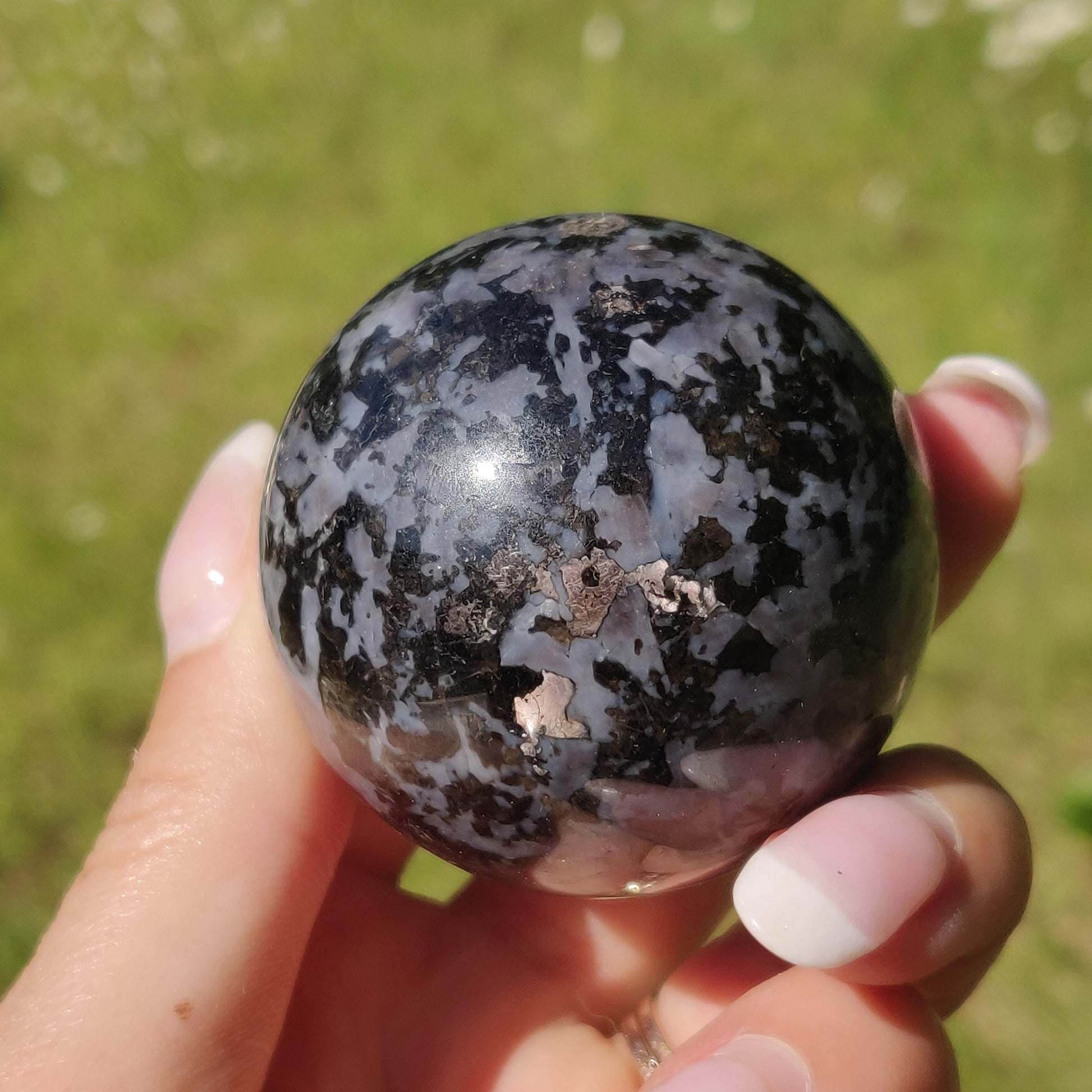 Mystic Merlinite Sphere with Flash (#2) - Simply Affinity