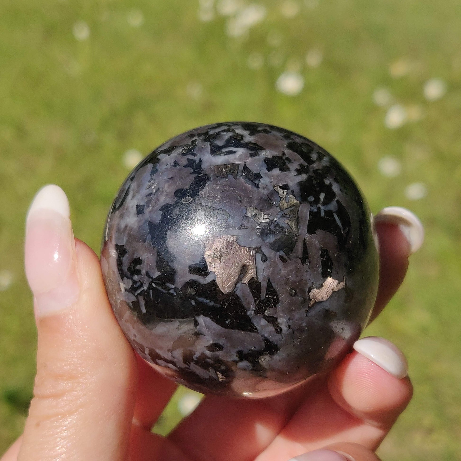 Mystic Merlinite Sphere with Flash (#4) - Simply Affinity