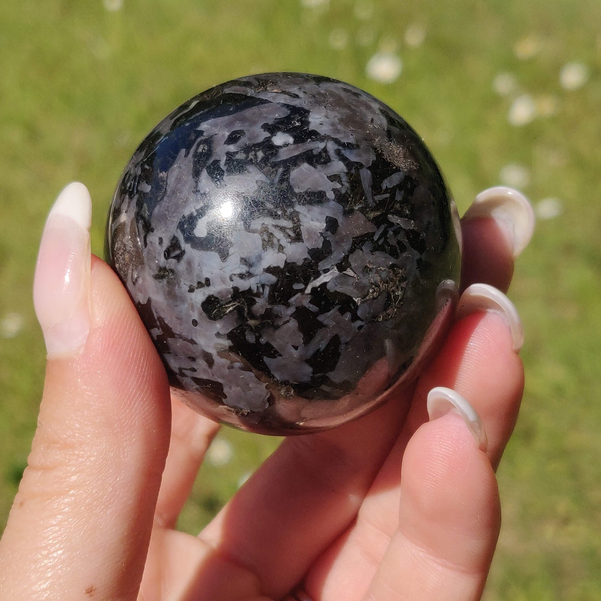 Mystic Merlinite Sphere with Flash (#4) - Simply Affinity