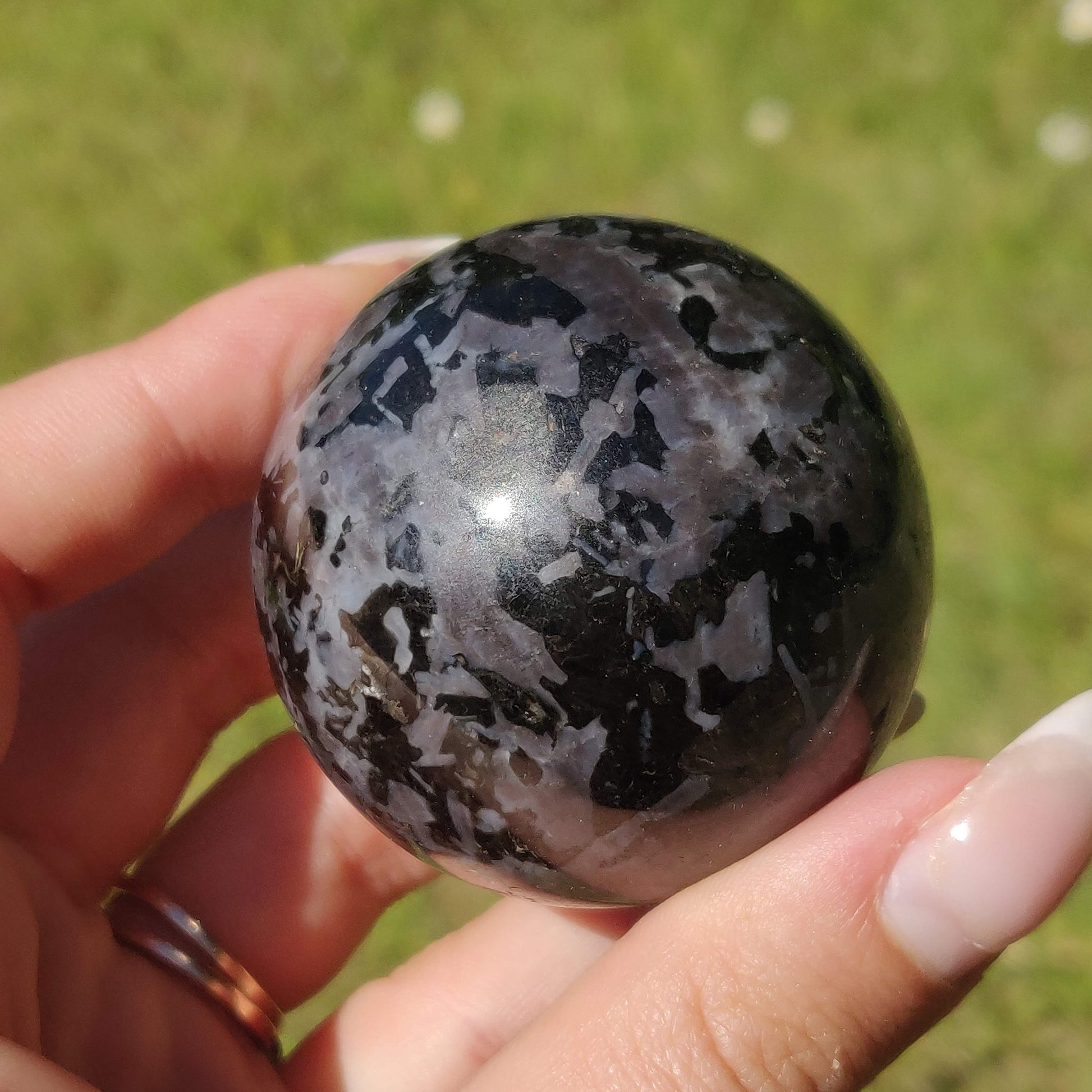 Mystic Merlinite Sphere with Flash (#4) - Simply Affinity