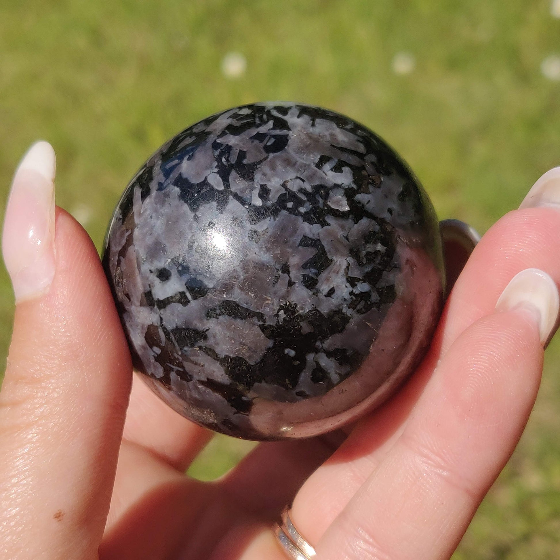 Mystic Merlinite Sphere with Flash (#4) - Simply Affinity