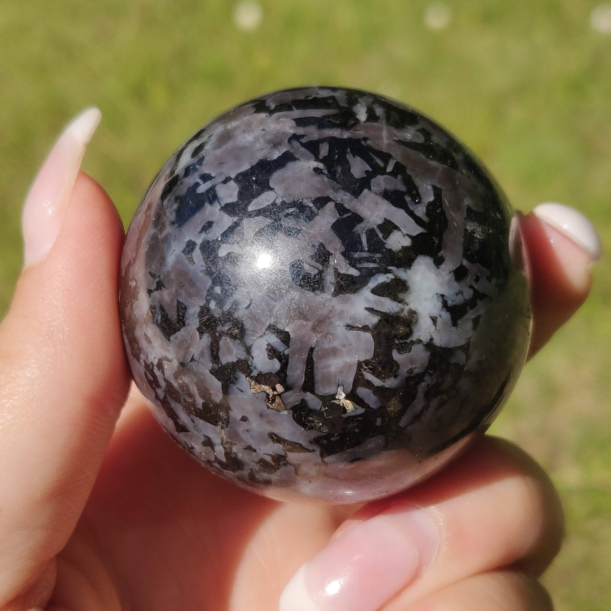 Mystic Merlinite Sphere with Flash (#4) - Simply Affinity