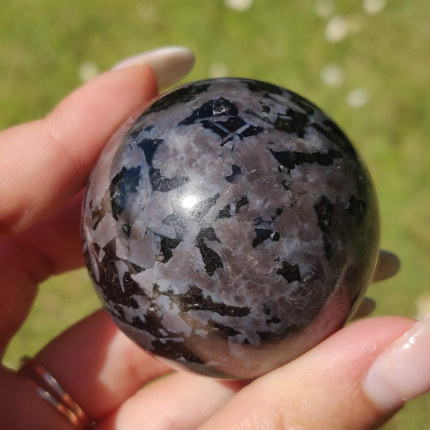 Mystic Merlinite Sphere with Flash (#5) - Simply Affinity