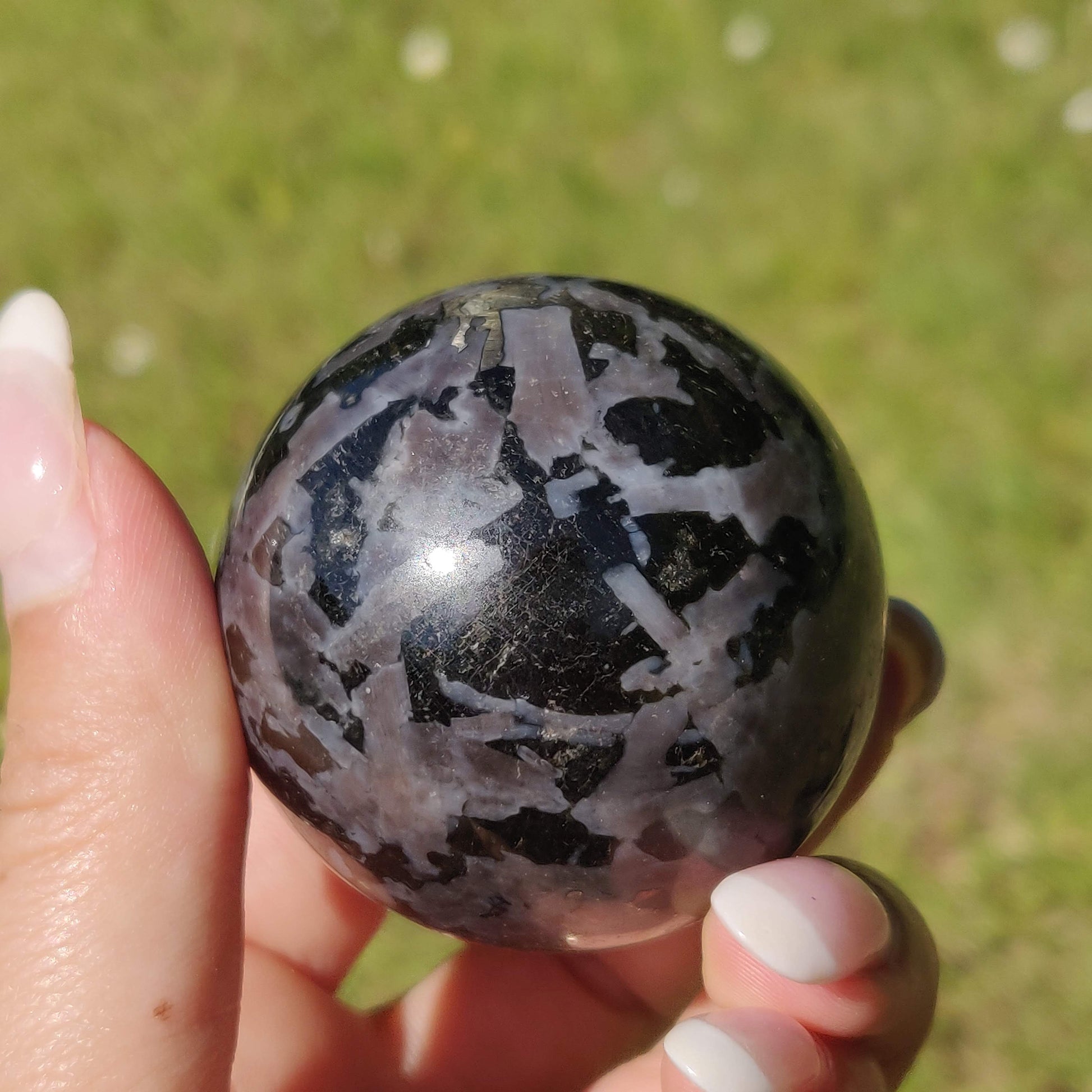 Mystic Merlinite Sphere with Flash (#5) - Simply Affinity