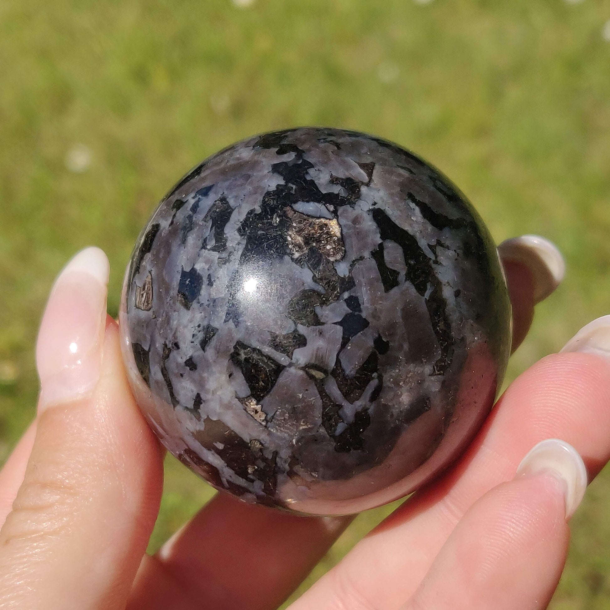 Mystic Merlinite Sphere with Flash (#5) - Simply Affinity