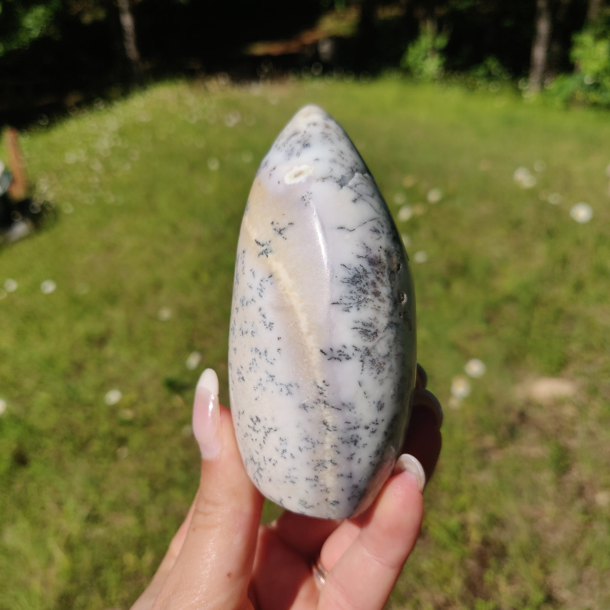 Purple Dendritic Opal Free Form (#1) - Simply Affinity