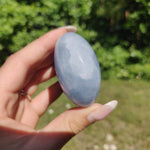 Blue Calcite Palm Stone (#2) - Simply Affinity