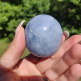 Blue Calcite Palm Stone (#8) - Simply Affinity