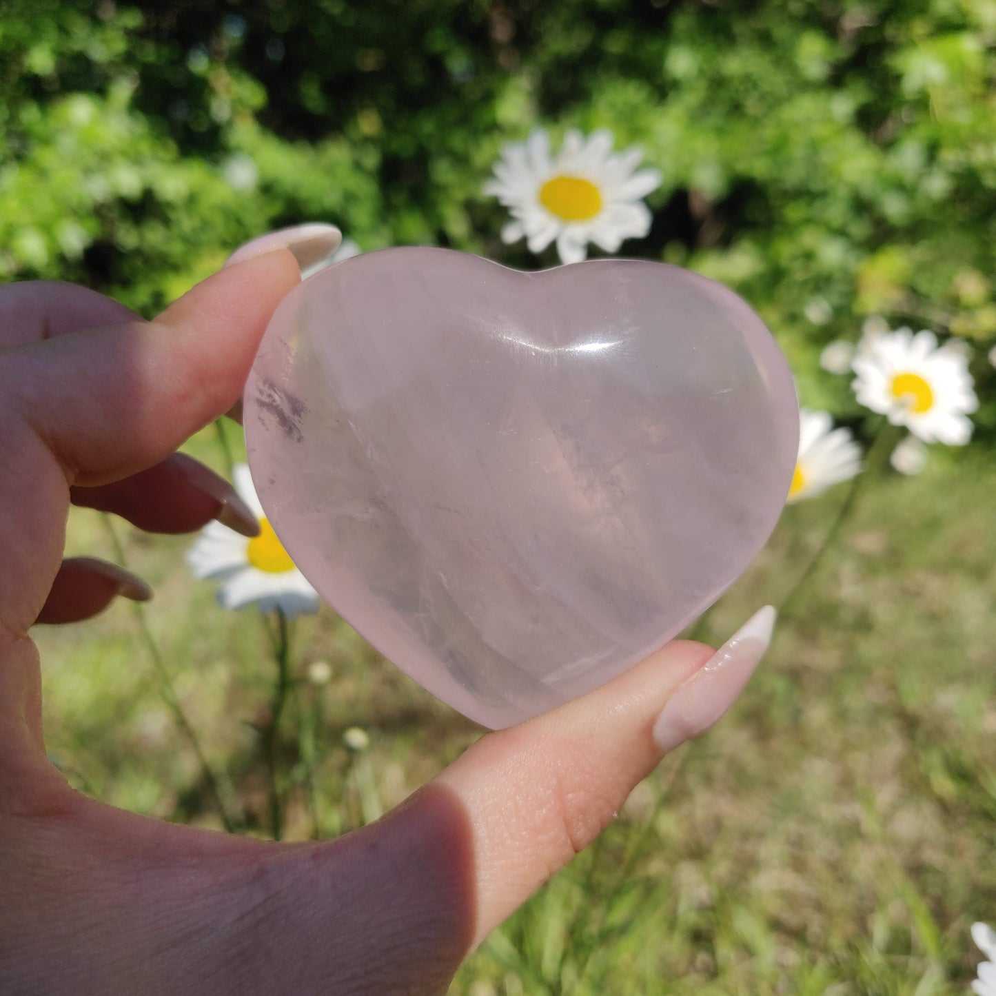 Star Rose Quartz Heart (#1M) - Simply Affinity