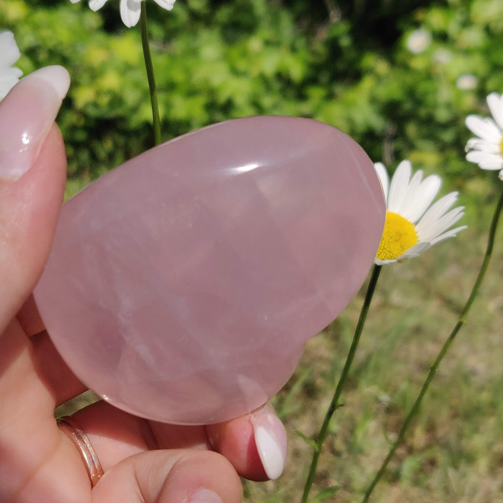 Star Rose Quartz Heart (#1M) - Simply Affinity