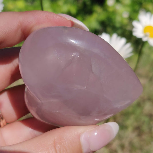 Star Rose Quartz Heart (#1M) - Simply Affinity