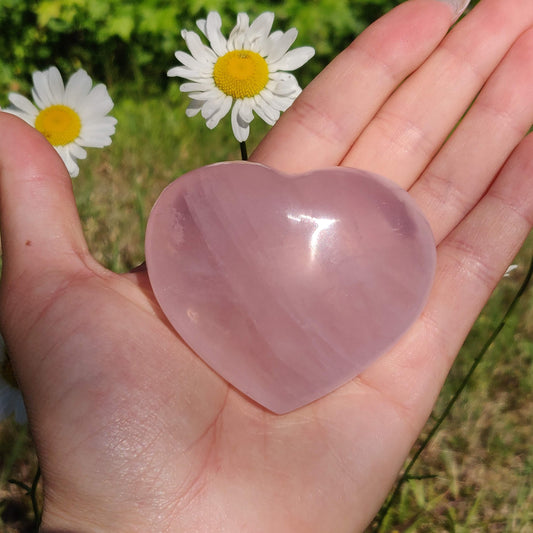Star Rose Quartz Heart (#1M) - Simply Affinity