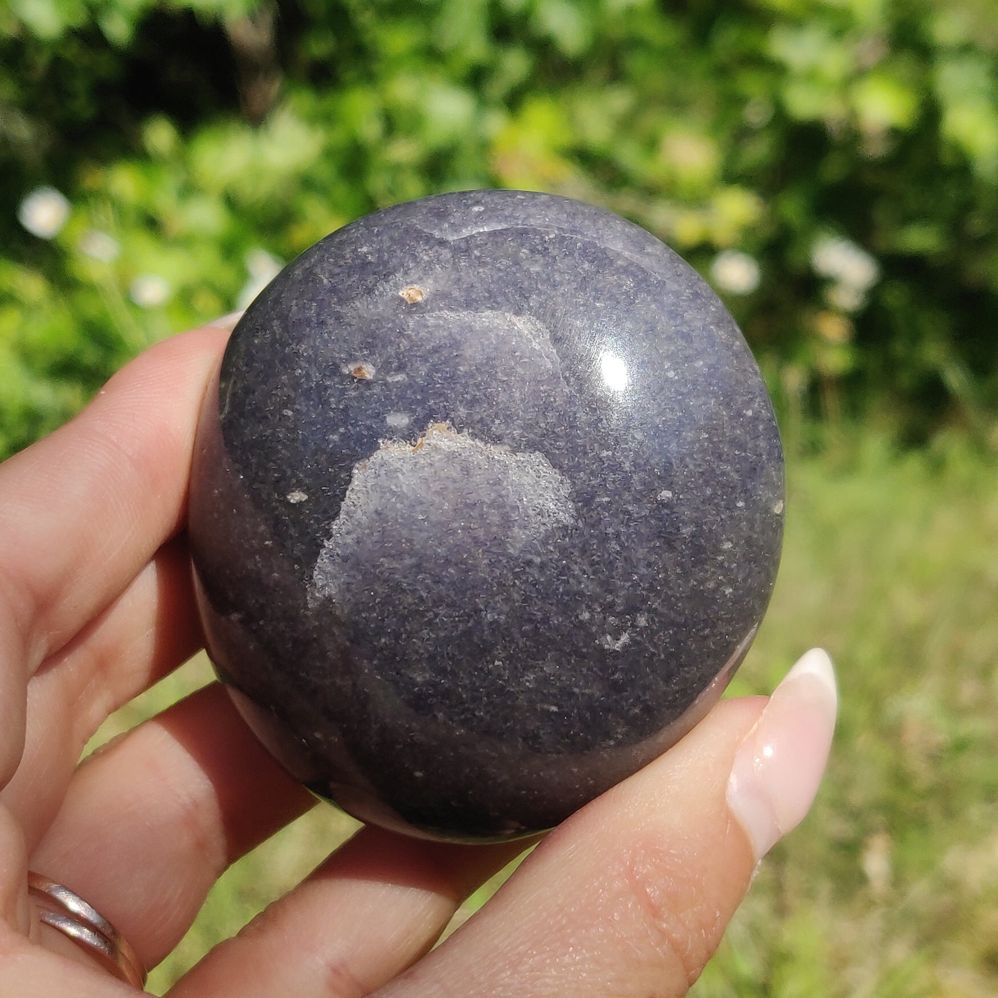 Lazulite Palm Stone (#1) - Simply Affinity