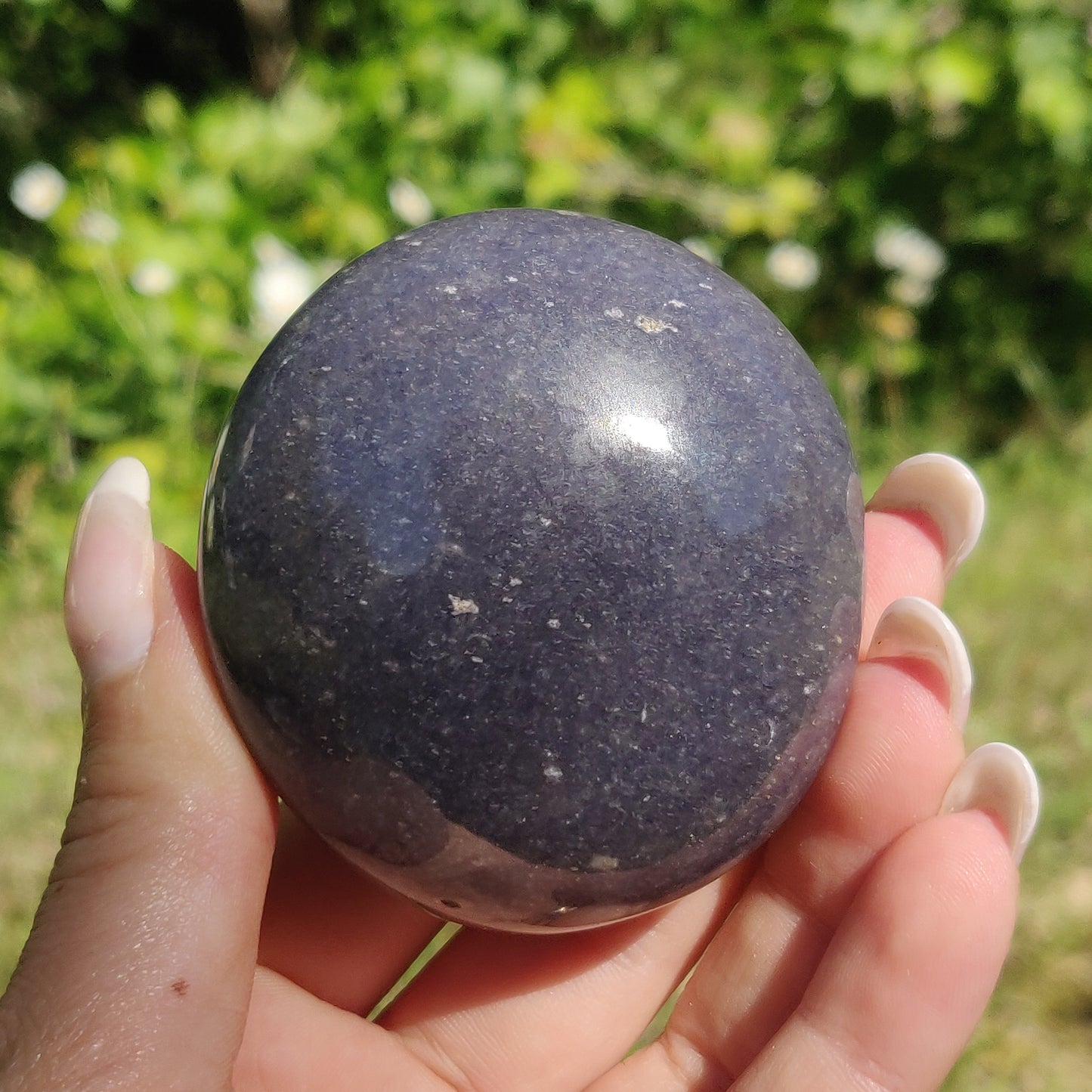 Lazulite Palm Stone (#1) - Simply Affinity
