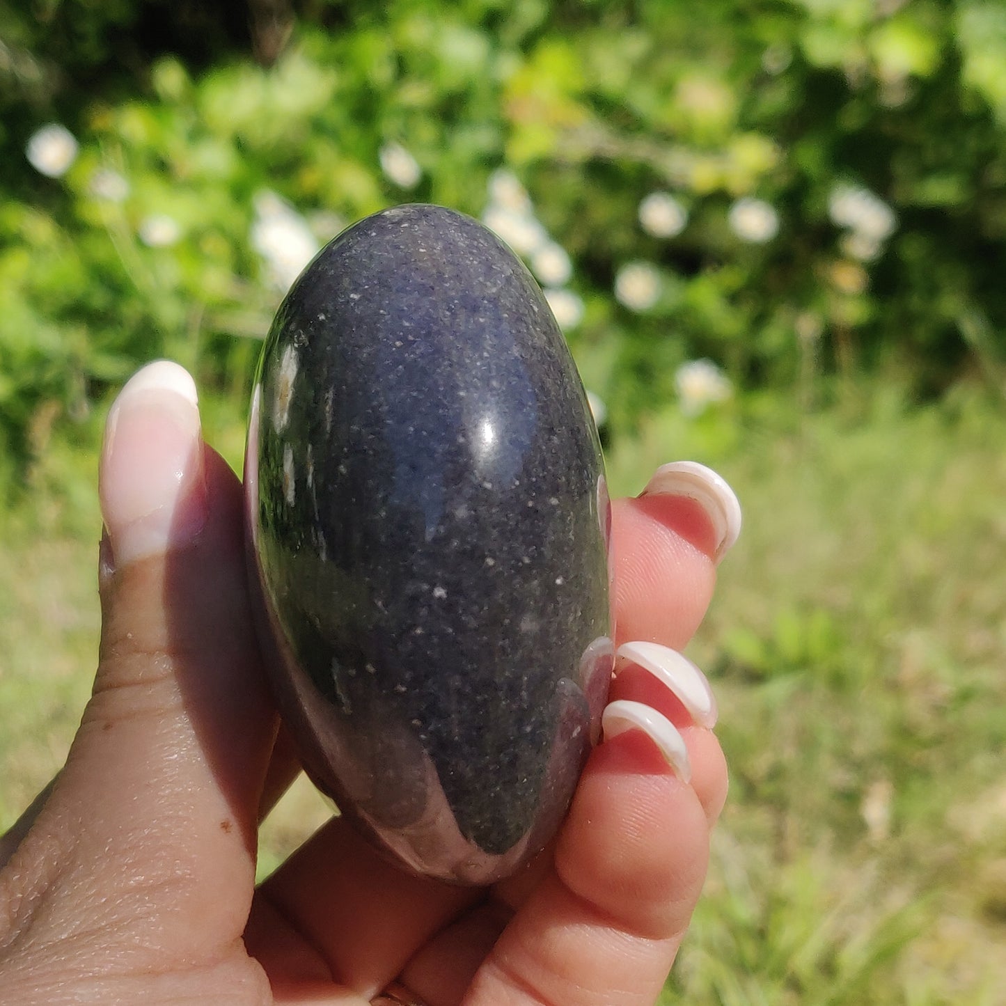 Lazulite Palm Stone (#1) - Simply Affinity
