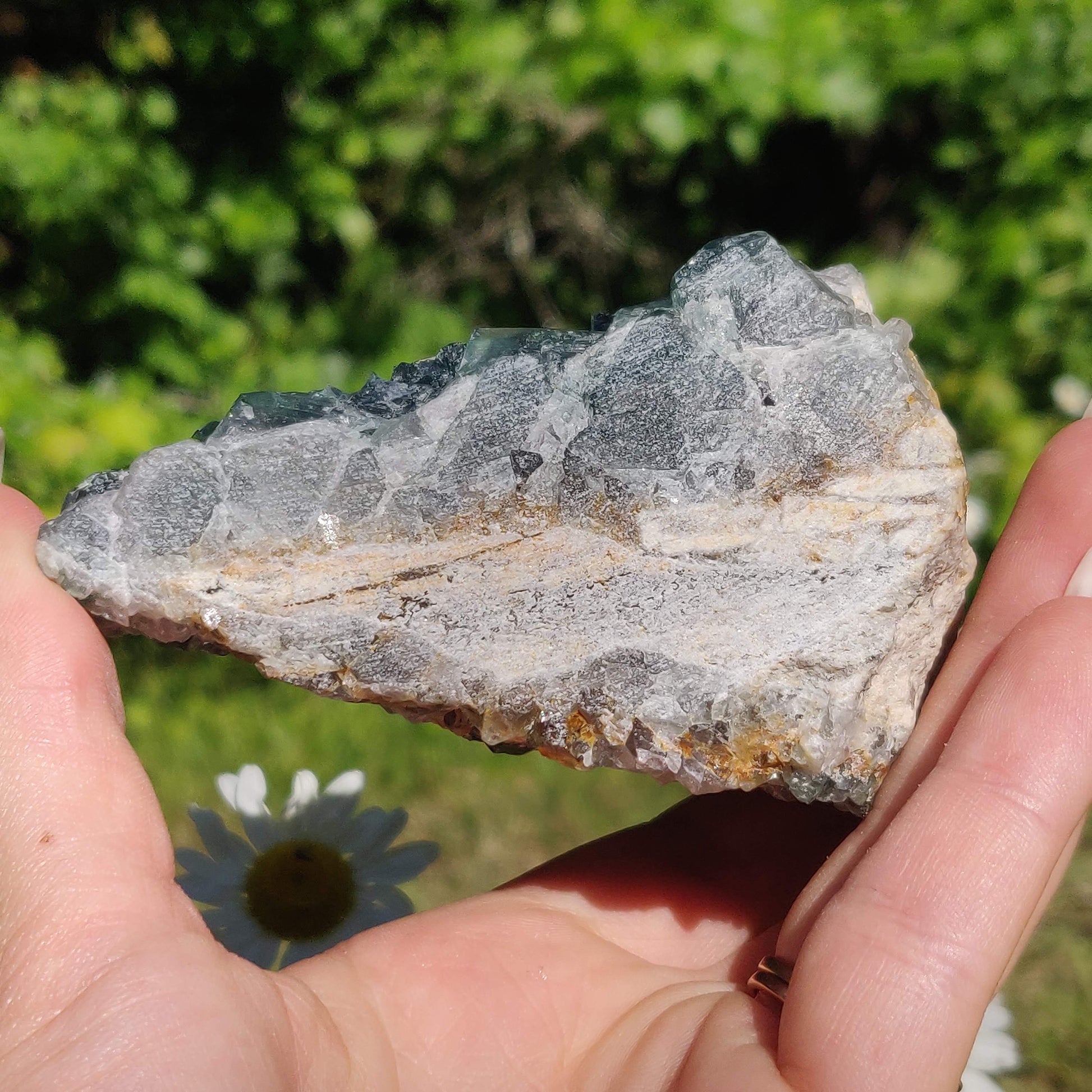 Raw Cubic Fluorite Cluster (#1) - Simply Affinity