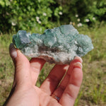 Raw Cubic Fluorite Cluster (#7) - Simply Affinity