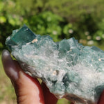 Raw Cubic Fluorite Cluster (#7) - Simply Affinity