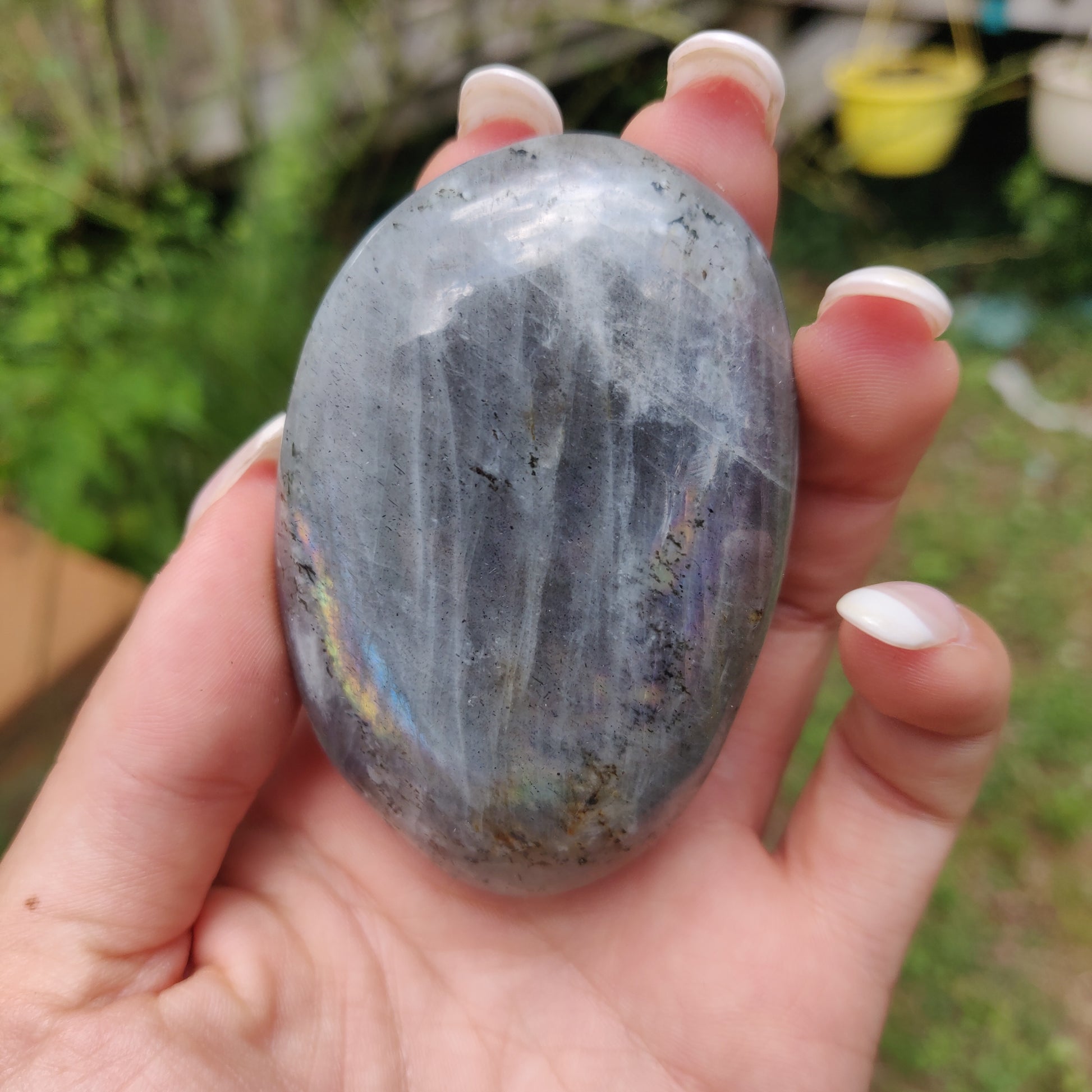 Labradorite Palm Stone (#317) - Simply Affinity