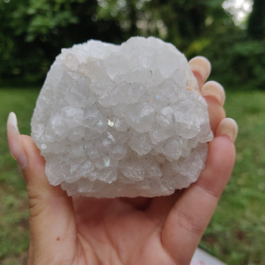 Anandalite Cluster, Natural Aurora Quartz Cluster (#2) - Simply Affinity