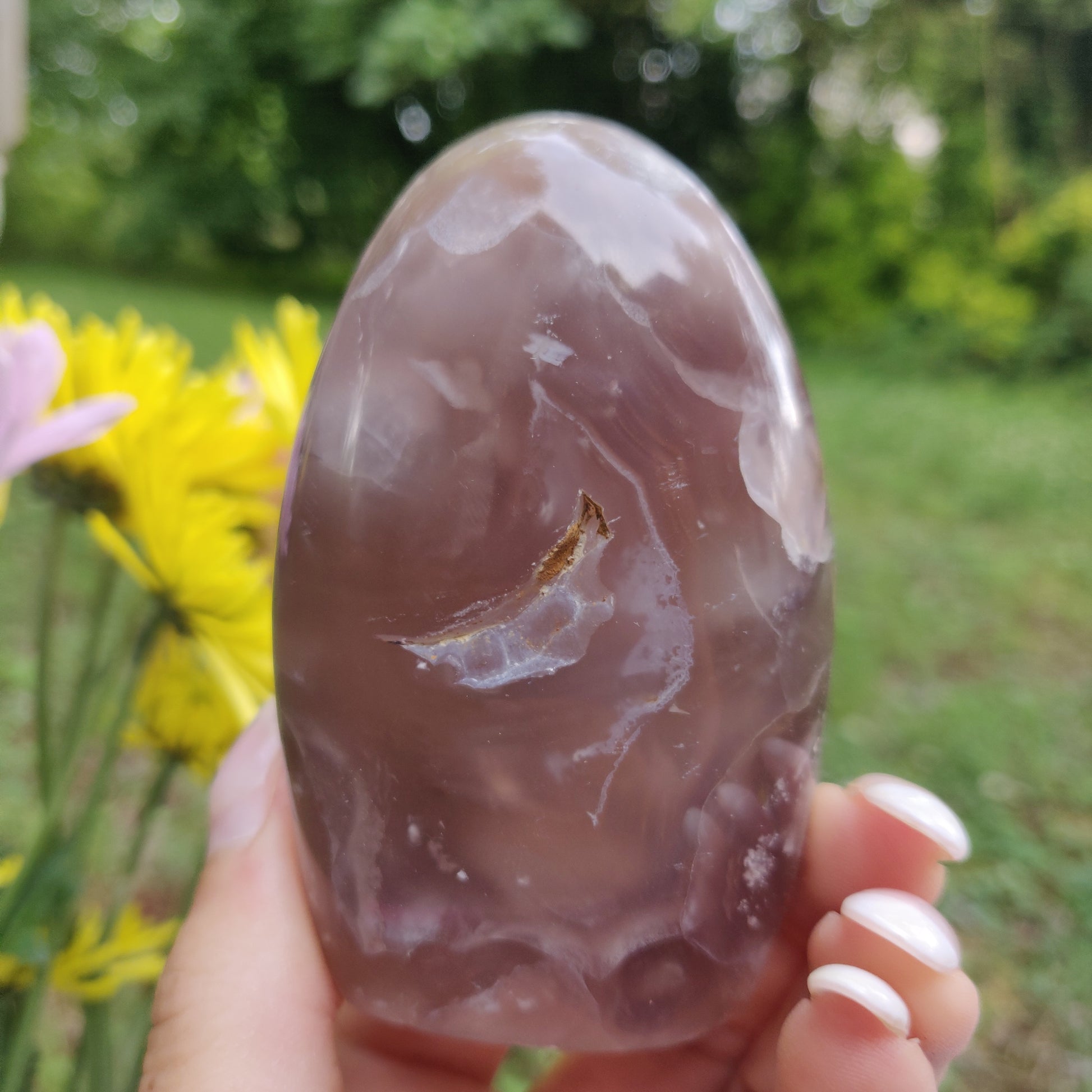 Flower Agate Free Form (#5) - Simply Affinity