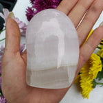 Pink Mangano Calcite Free Form (#1) - Simply Affinity