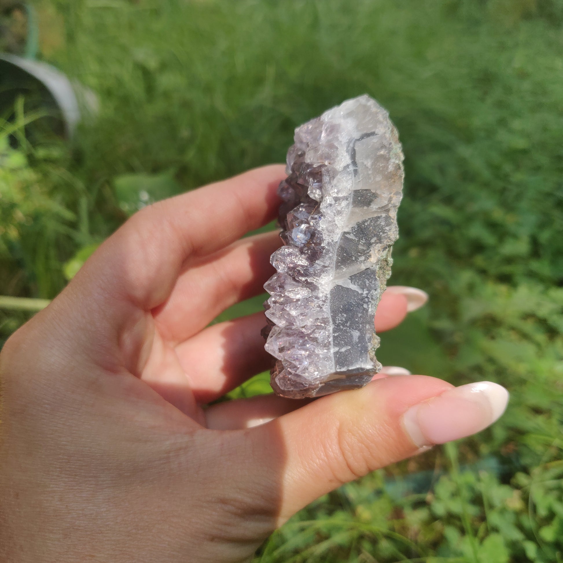 Self-Standing Amethyst Cluster (#2C) - Simply Affinity